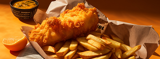 Best Fish and Chips, Delivered in Minutes