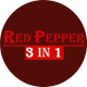 Red Pepper 3 In One Shotts